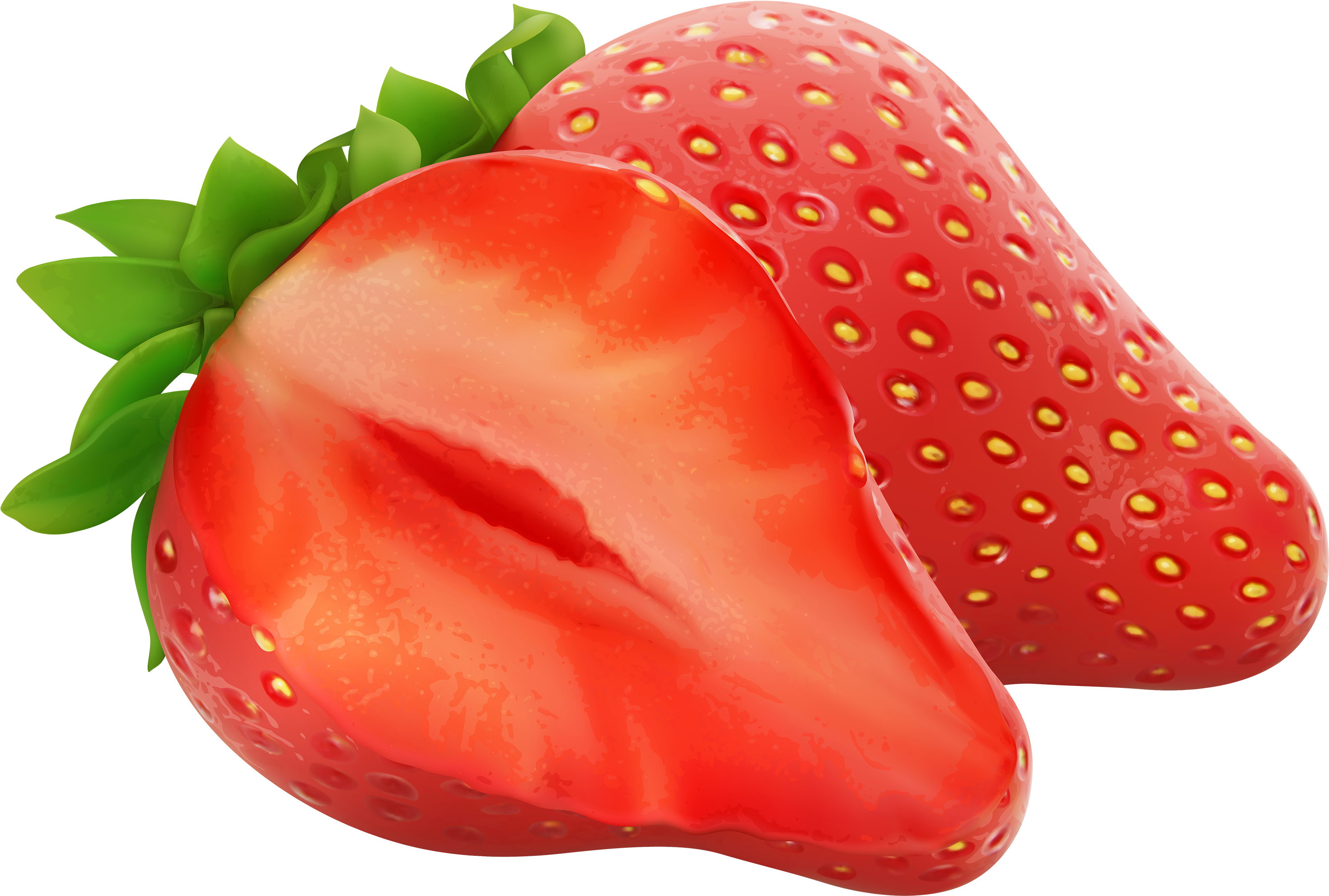 Strawberries Png Clipart - Strawberries Png (3000x2109), Png Download