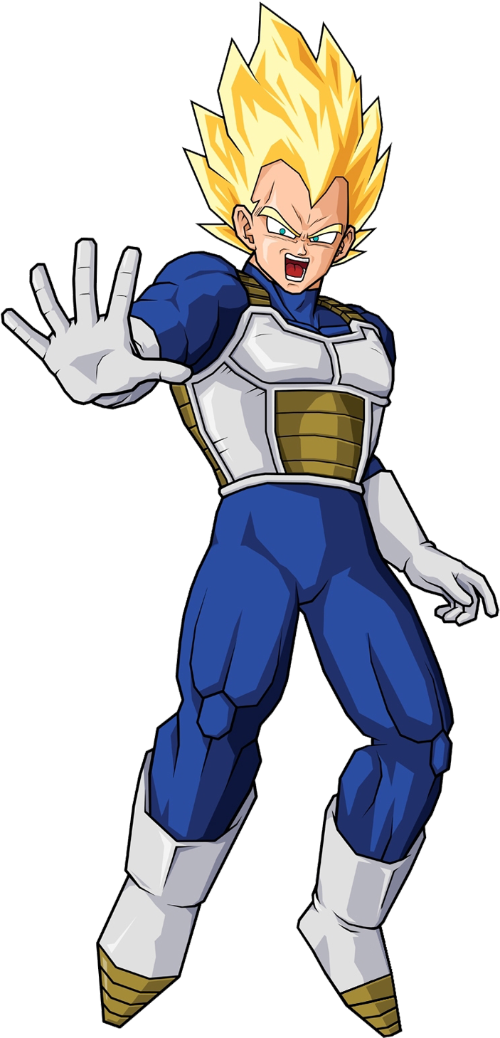 Vegeta Super Saiyan - Vegeta Super Saiyan Png (1125x1500), Png Download