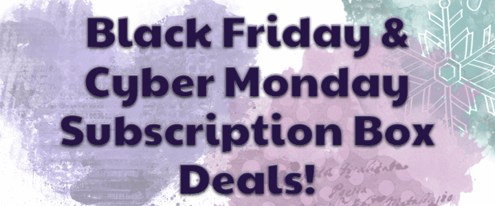 Black Friday Cyber Monday Subscription Box Deals Coupons - Cyber Monday (720x300), Png Download
