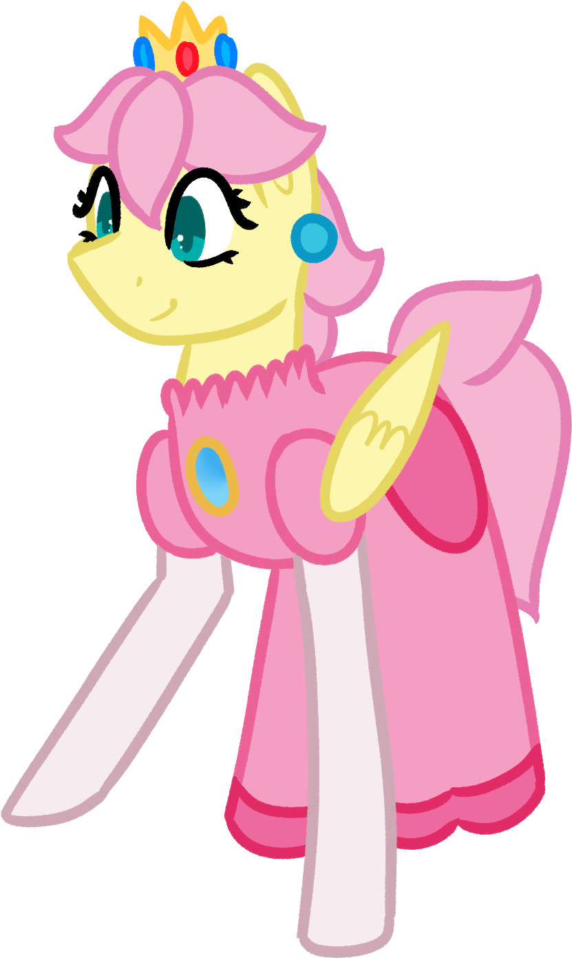Azure-quill, Clothes, Cosplay, Costume, Dress, Fluttershy, - Fluttershy As Princess Peach (935x1419), Png Download