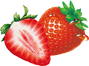 Strawberry Png (500x313), Png Download