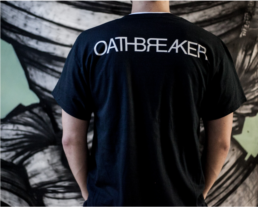 Oathbreaker "bird" Black T-shirt Oathbreaker "bird" - Converge Caring And Killing Fabric Poster (900x900), Png Download