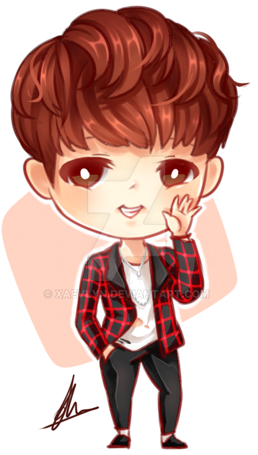 Imagem Relacionada Kawaii Stickers - Bts Chibi War Of Hormone J Hope (600x967), Png Download