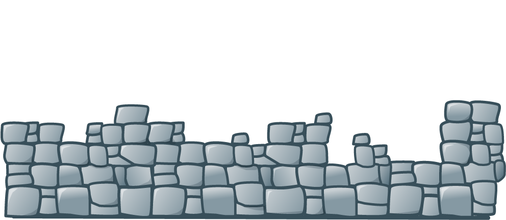 09 Pm 186711 Stonewall 9/25/2014 - Stone Wall (1090x509), Png Download