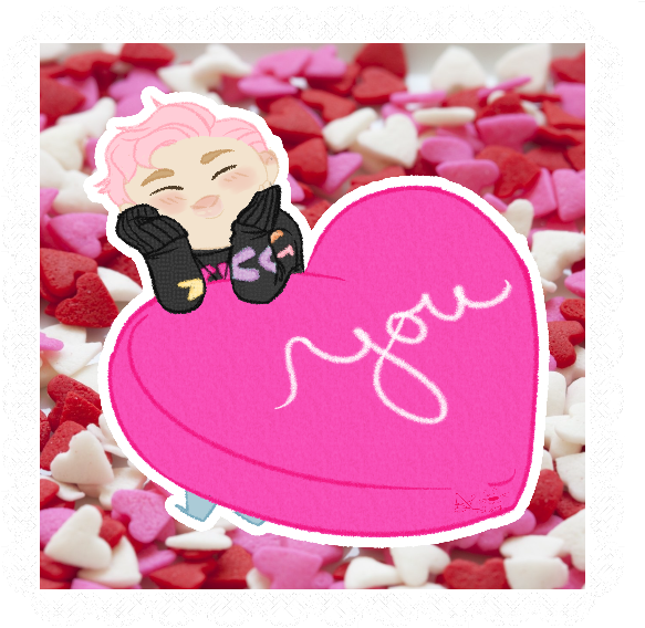 List Img - Pink Red And White Valentines Heart Shaped Candy Candies (600x600), Png Download