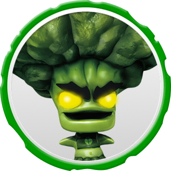 Broccoli Guy Villain Icon - Skylanders Broccoli Guy (350x350), Png Download