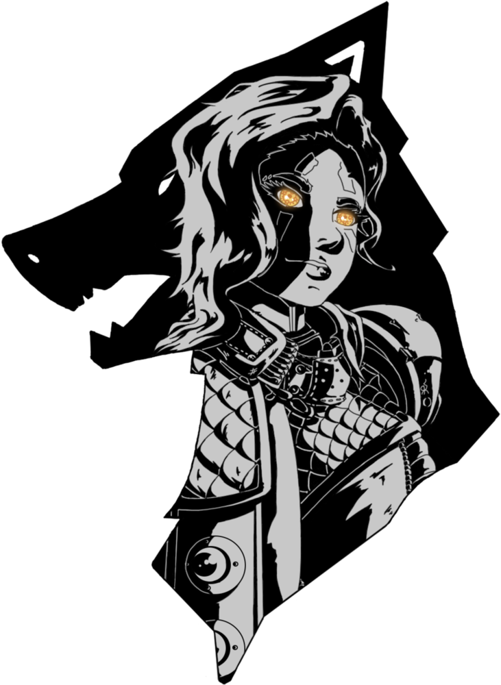 Ana Drawing Powerful Woman - Destiny 2 Ana Bray (730x1095), Png Download