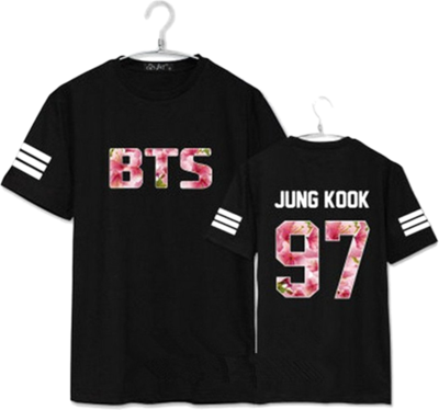 159921471 - Bts T-shirt Young Forever Bangtan Boys All Member Jung (400x374), Png Download