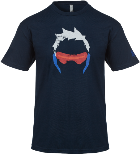 76 Shirt - Overwatch Soldier 76 Shirt (550x550), Png Download