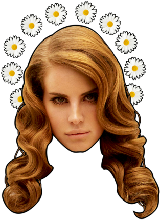 Lana Del Rey Images Sunflowers Wallpaper And Background - Lana Del Rey Png (400x450), Png Download