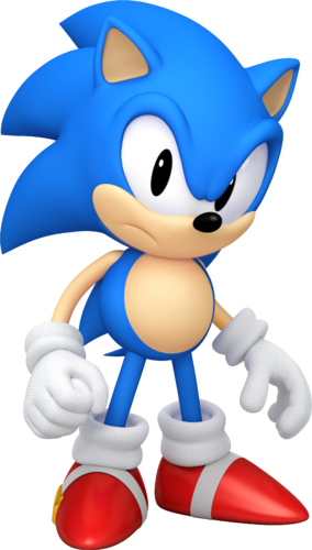 Classic Sonic - Classic Sonic Sonic Forces (284x500), Png Download