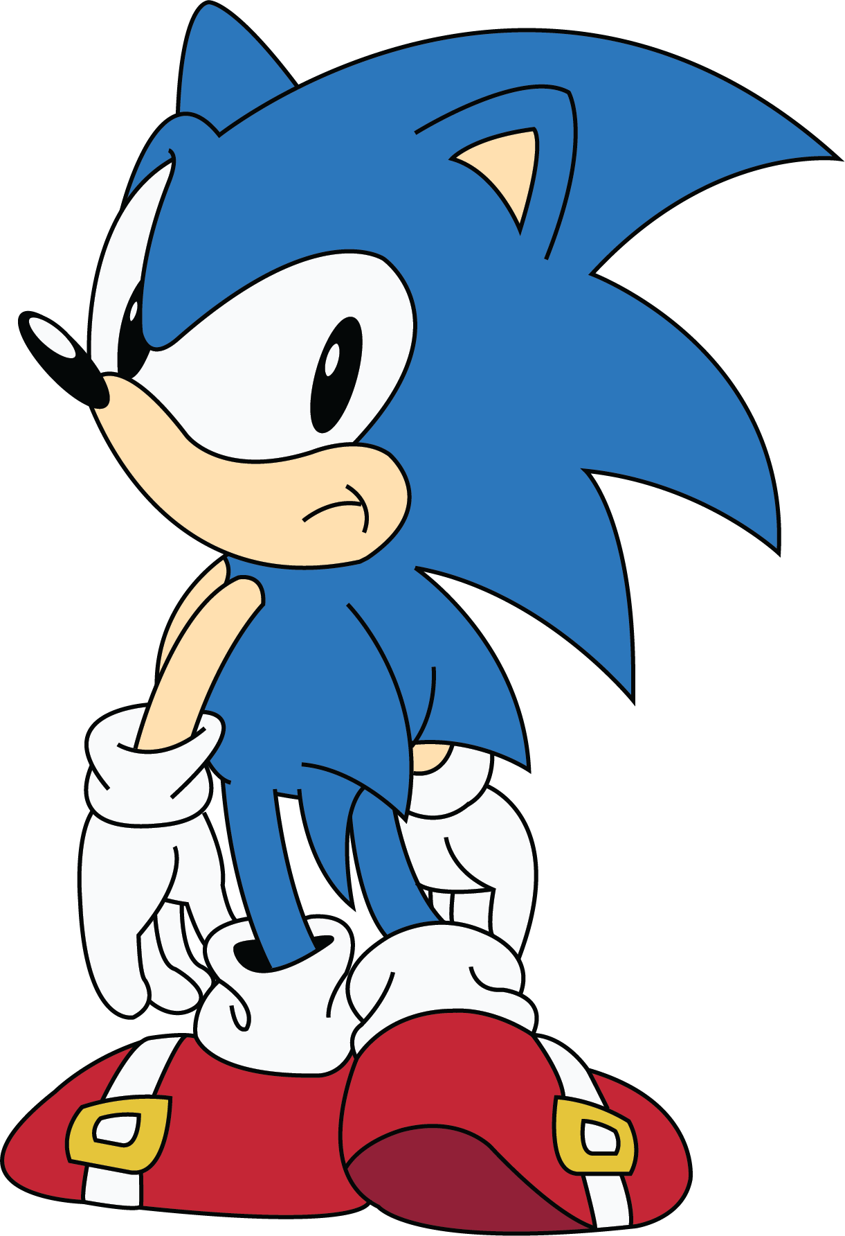 Download Ogcien3 - Classic Sonic Official Art - HD Transparent PNG ...