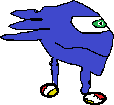 Clip Art - Modern Sanic (382x351), Png Download