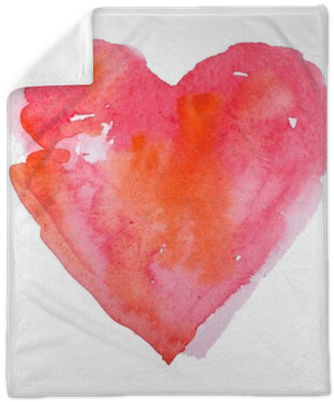 Love, Relationship, Art, Painting Plush Blanket • Pixers® - Watercolor Paint (400x400), Png Download