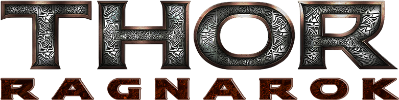 Thor Ragnarok Logo Png - Thor Ragnarok 2017 Logo Png (600x257), Png Download