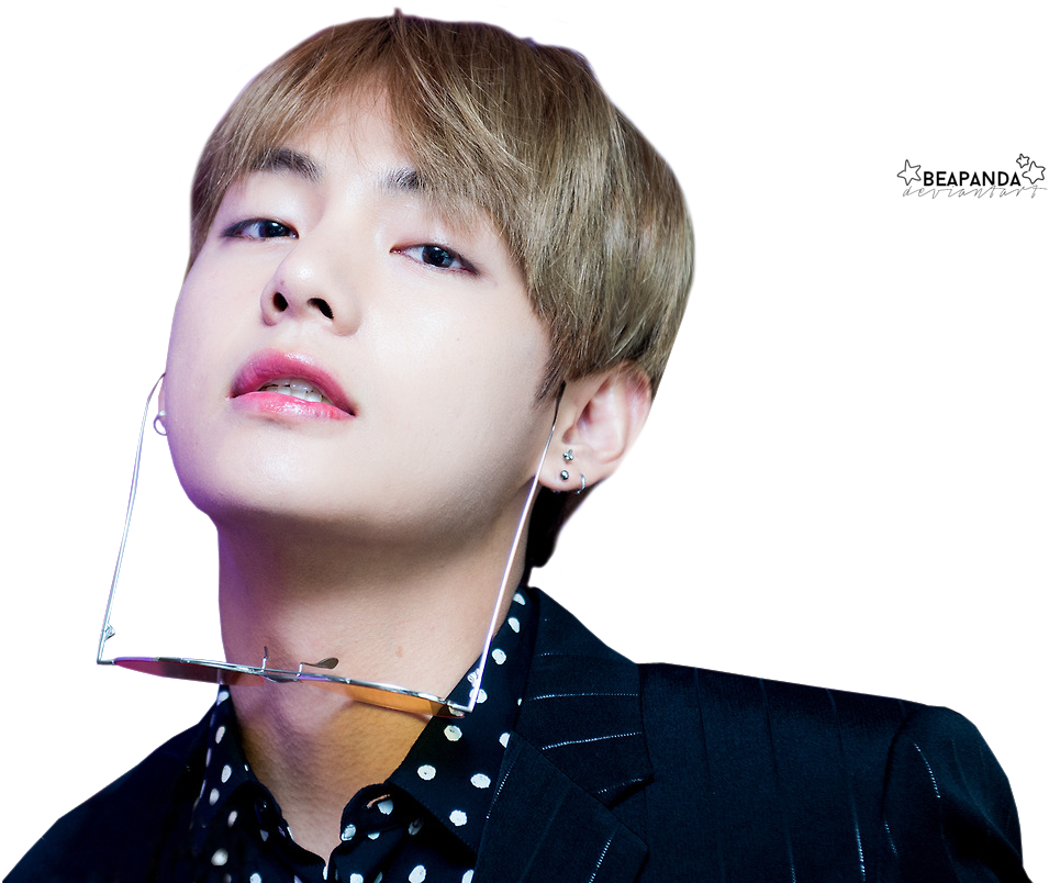 Kim Taehyung Bts - Naver X Dispatch Bts (1280x852), Png Download