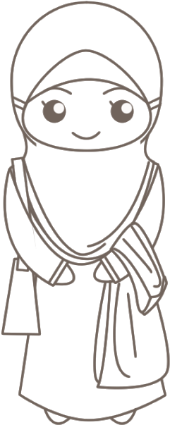 Doodle Drawing Muslim Emotion Allah - Drawing (629x640), Png Download