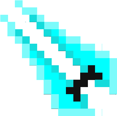 Halo Clipart Energy Sword - Halo Energy Sword Minecraft (378x377), Png Download