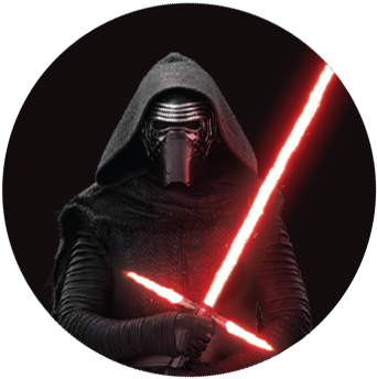 Kylo Ren Circle V=1459944975 - Casquette Star Wars , Couleur - Noir (450x450), Png Download