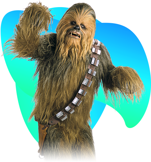 Chewbacca - Chewbacca Full (604x543), Png Download