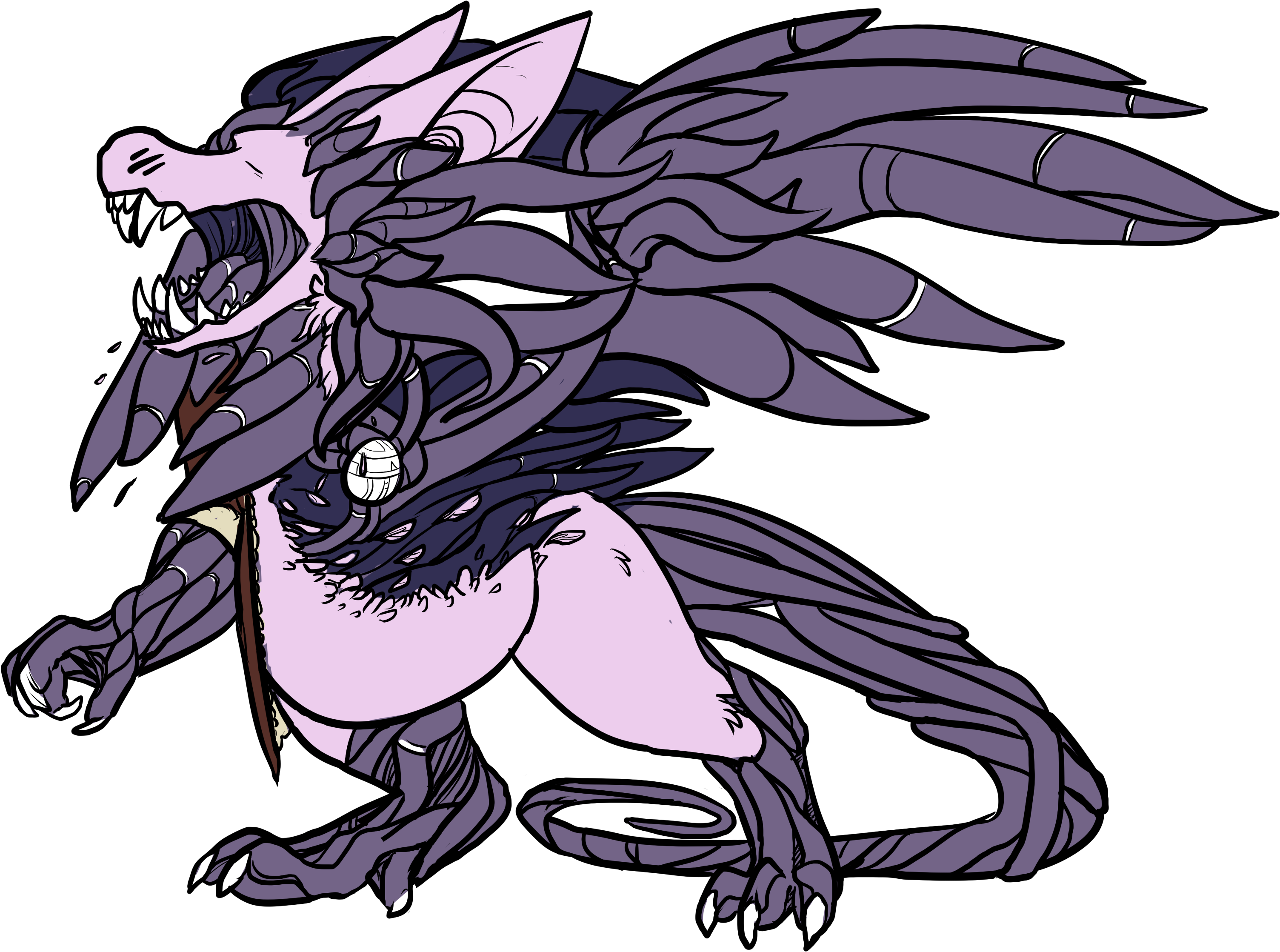 Tfw Your Bird Lizard Is Secretly Cthulhu - Bird (3500x2500), Png Download