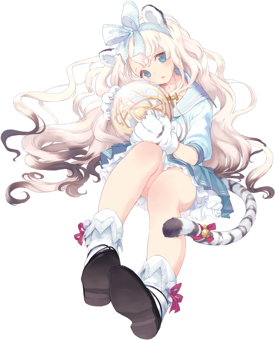 Arousal White Tiger - Cartoon (1024x796), Png Download