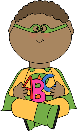 Super - Super Hero Kids Clip Art (295x500), Png Download