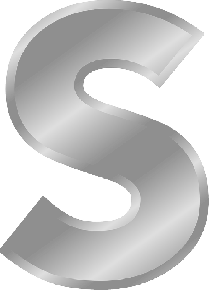 Mb Image/png - Silver Letter S Png (800x1108), Png Download