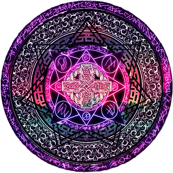 #02 - Celtic Coloring Book: Mythology, Spirituality And Magic (700x700), Png Download