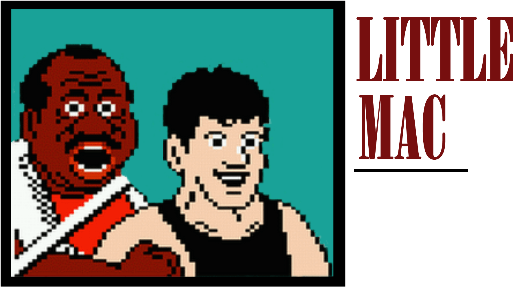 Share This - - Little Mac Punchout Woven Morale Patch By Neo Tactical (2200x1051), Png Download