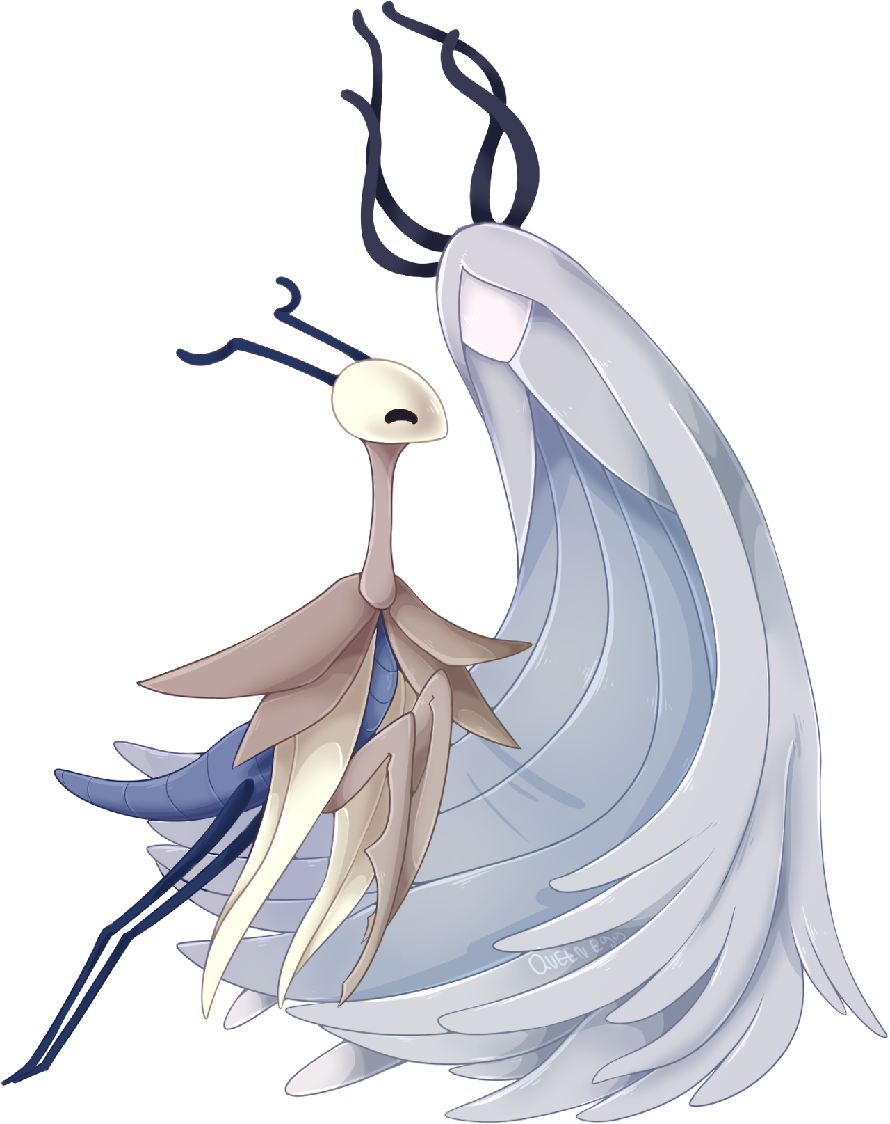 Hollow Knight Grey Mourner (1280x1615), Png Download
