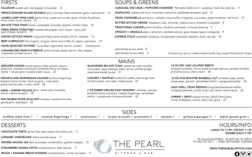 1 Pearl Dinner 5 31 2018 - Portable Network Graphics (1000x607), Png Download
