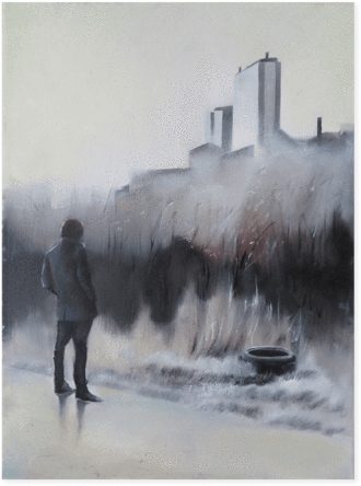 Iwan Evans - Oil Painting (480x480), Png Download