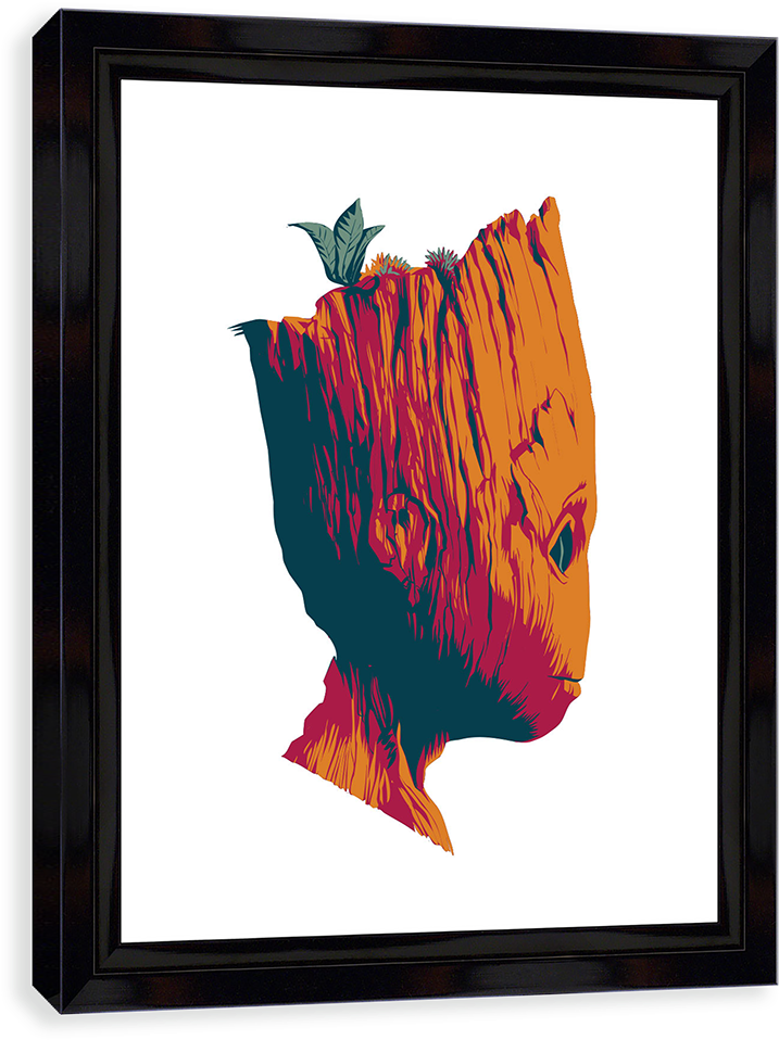 Galaxy Or Bust - Guardians Canvases By Entertainart - Guardians Of The (1000x1000), Png Download