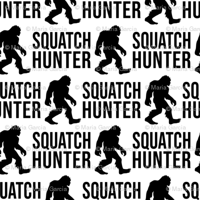 Squatch Hunter Bigfoot Silhouette - Bigfoot (400x400), Png Download