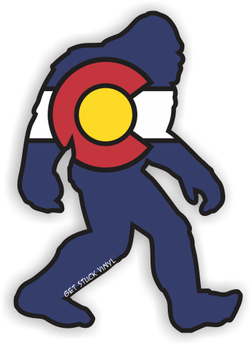 Bigfoot - Bigfoot Stickers (365x500), Png Download
