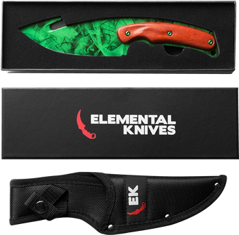 Cs Go Knives For Sale Irl - Elemental Knives Gamma Phase 2 Doppler Gut Real Cs:go (400x400), Png Download