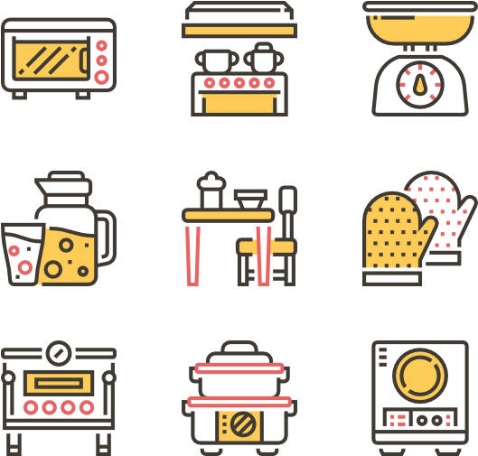 Kitchen Tools - Vector Qr Code Icon (600x564), Png Download