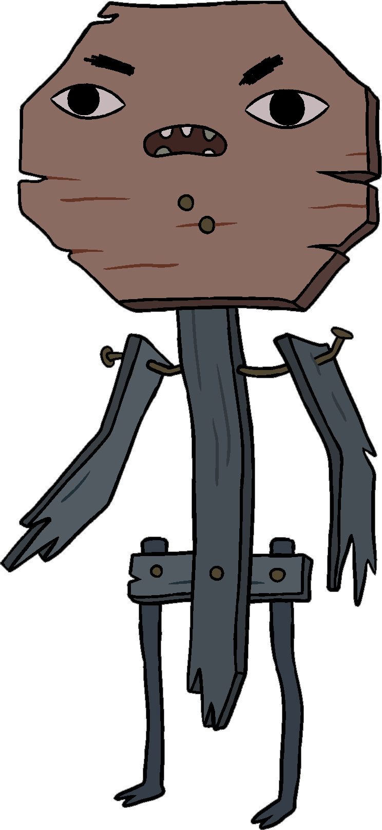 Sign Zombie - Adventure Time Sign Zombie (744x1615), Png Download