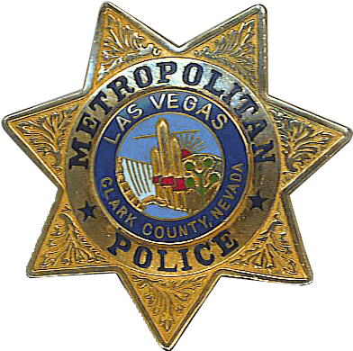 Las Vegas Police Badge - Las Vegas (402x407), Png Download