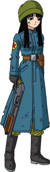 Future Mai Artwork - Mai Dragon Ball Super Futuro (219x620), Png Download