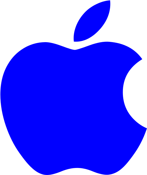 Apple Logo White Apple Logo Blue - All Famous Brand Logos (1200x826), Png Download