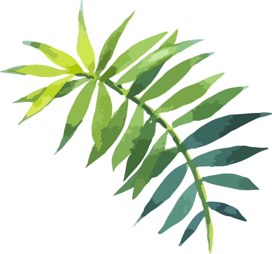 Leaf Watercolor Painting Hand Painted Green Leaves - Cc Wonderland Soft Decorative Square Pillow Cases Linen (1110x1038), Png Download