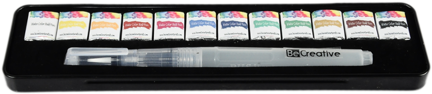Liquid Watercolor Paint 6*2ml Strip Bulk Refill,rembrandt - Eye Shadow (1000x664), Png Download