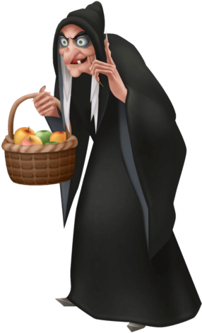 Mizrabel Witch - Kingdom Hearts Birth By Sleep Queen (314x480), Png Download