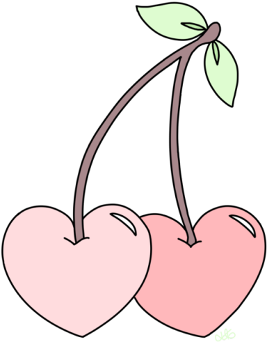 Download Hd Cherries Clipart Fruit Tumblr Cherries Png Transparent Png Image Nicepng Com