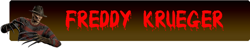 Freddy Krueger (851x198), Png Download