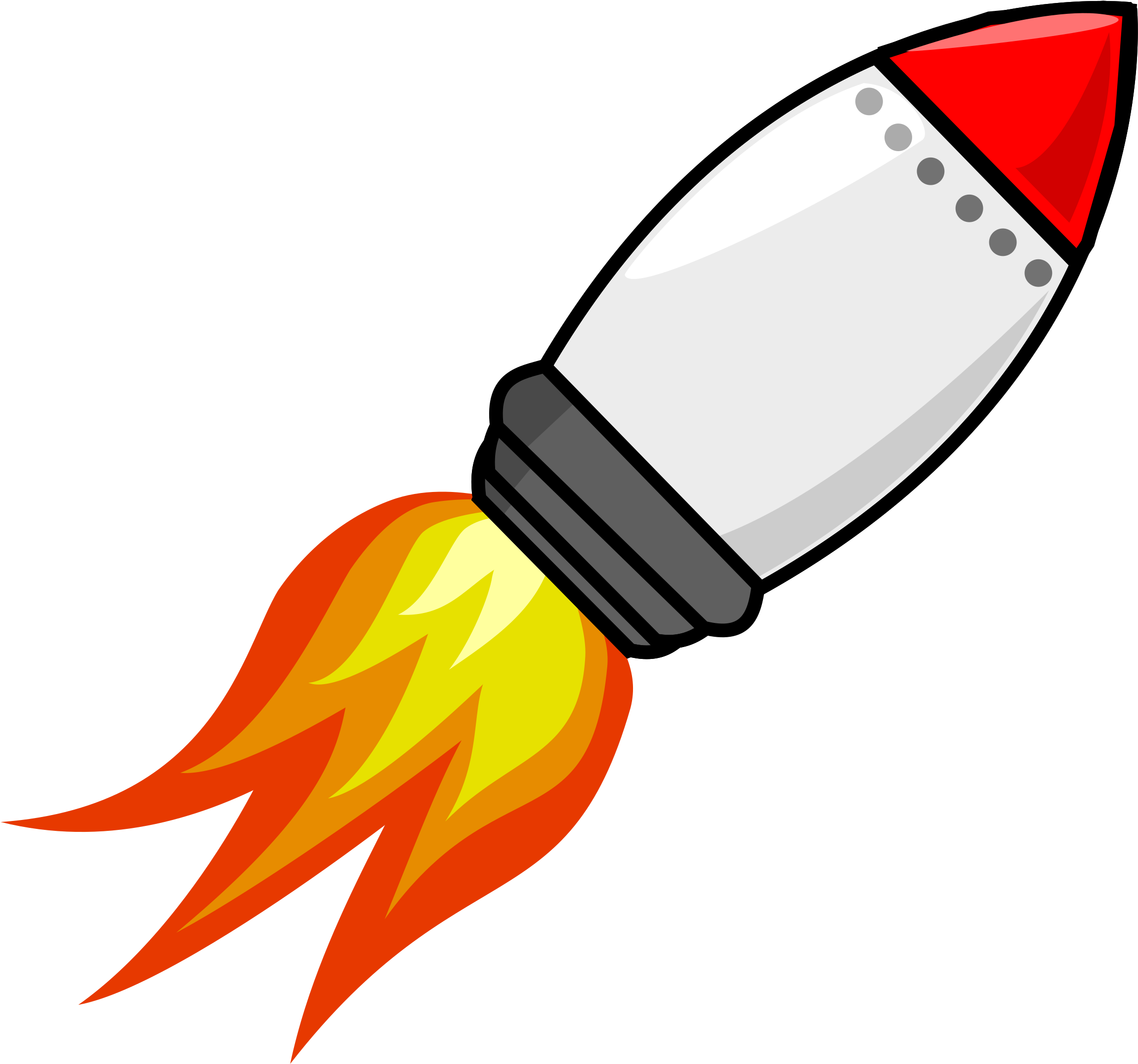 Missile Clipart Png (2400x2239), Png Download