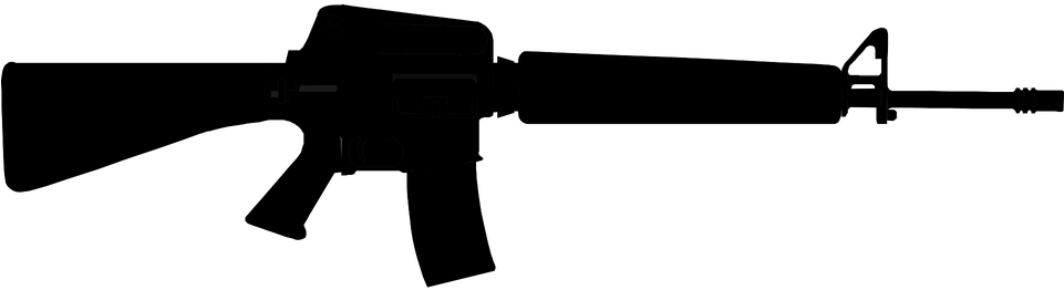 M16 Clipart - Colt Ar15a4 (960x480), Png Download