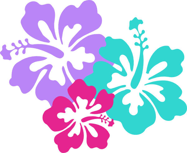 New Lotus Flower Clip Art Vector Online Royalty Free - Luau Flowers Clip Art (600x490), Png Download